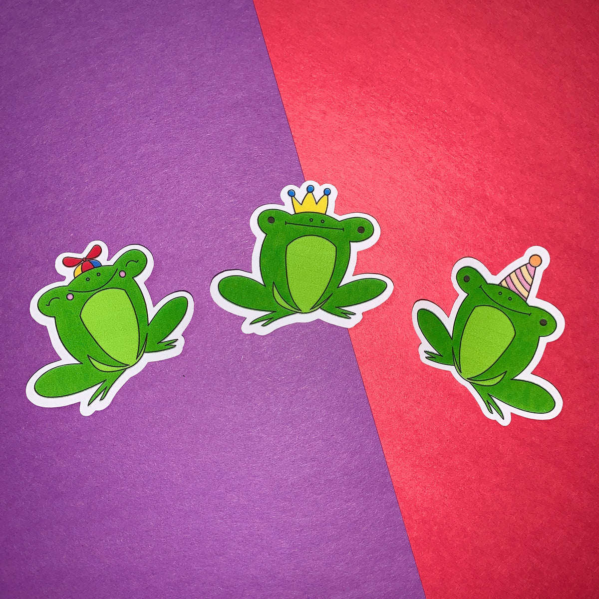 Frog Sticker 10 Pack