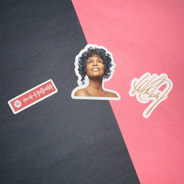 Whitney Houston Sticker Pack