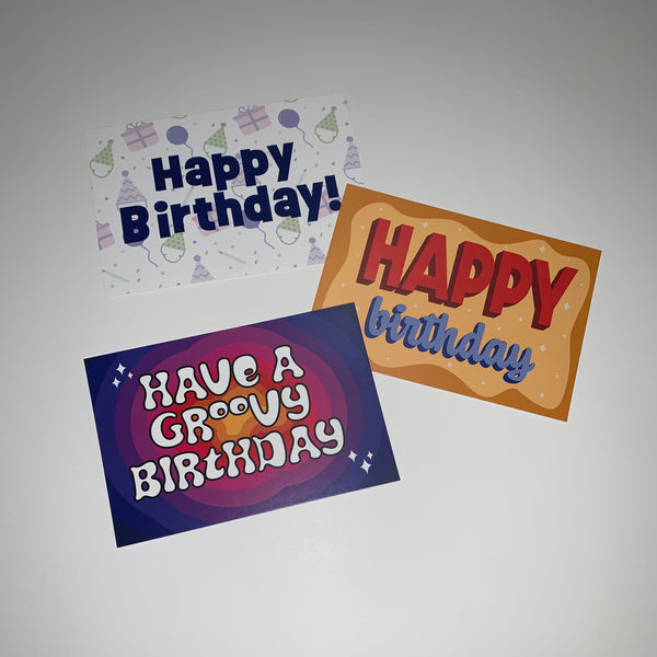 Birthday Postcard Pack