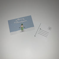 Christmas Elf Postcard