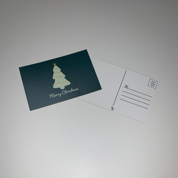 Christmas Tree Postcard