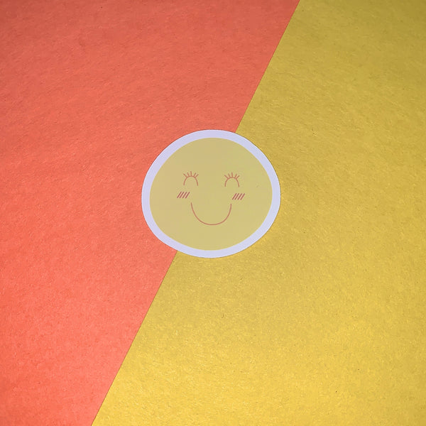 Smiley Face Sticker